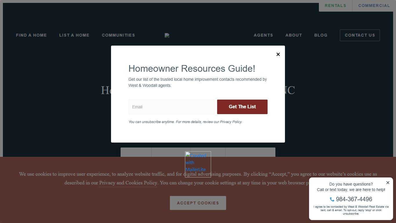 Homes for sale in Alamance County NC West & Woodall Real Estate