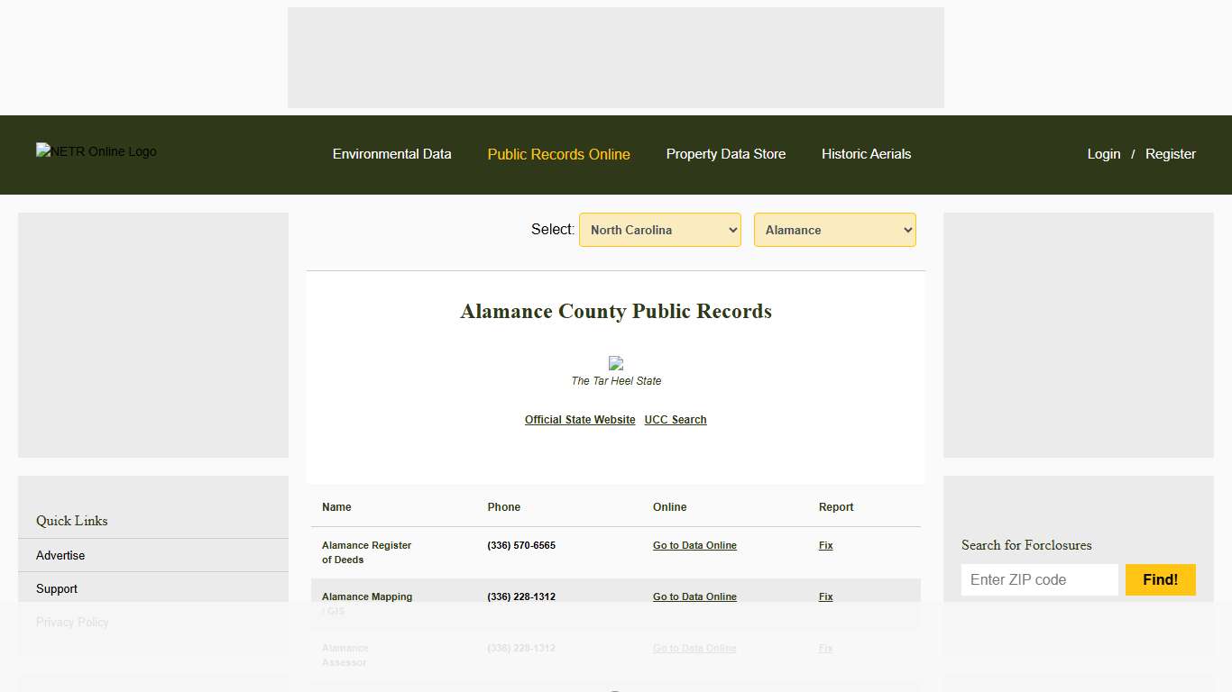 NETR Online • Alamance • Alamance Public Records, Search Alamance Records, Alamance Property Tax, North Carolina Property Search, North Carolina Assessor